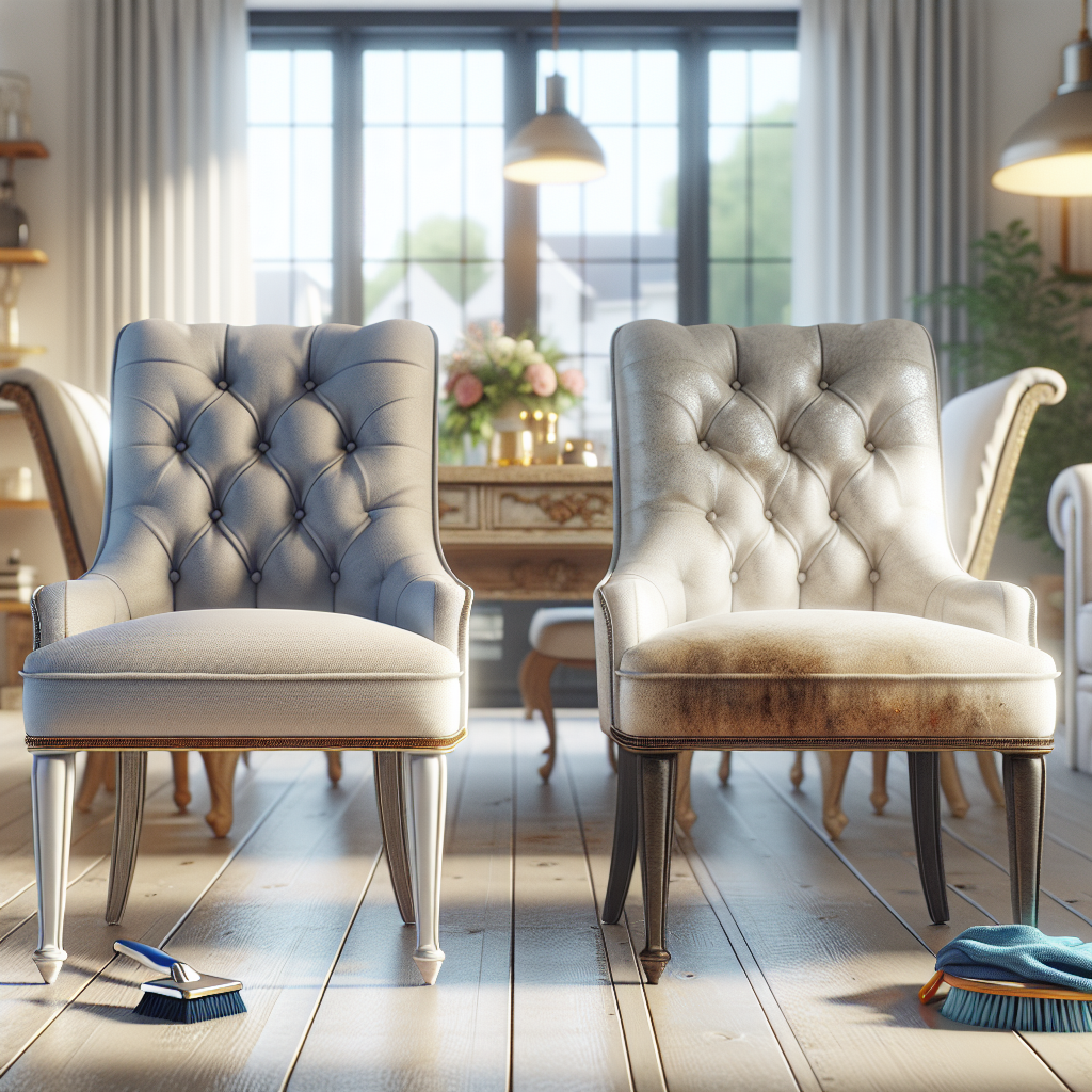 Čištění čalouněných židlí – Aktuální ceník a kalkulace