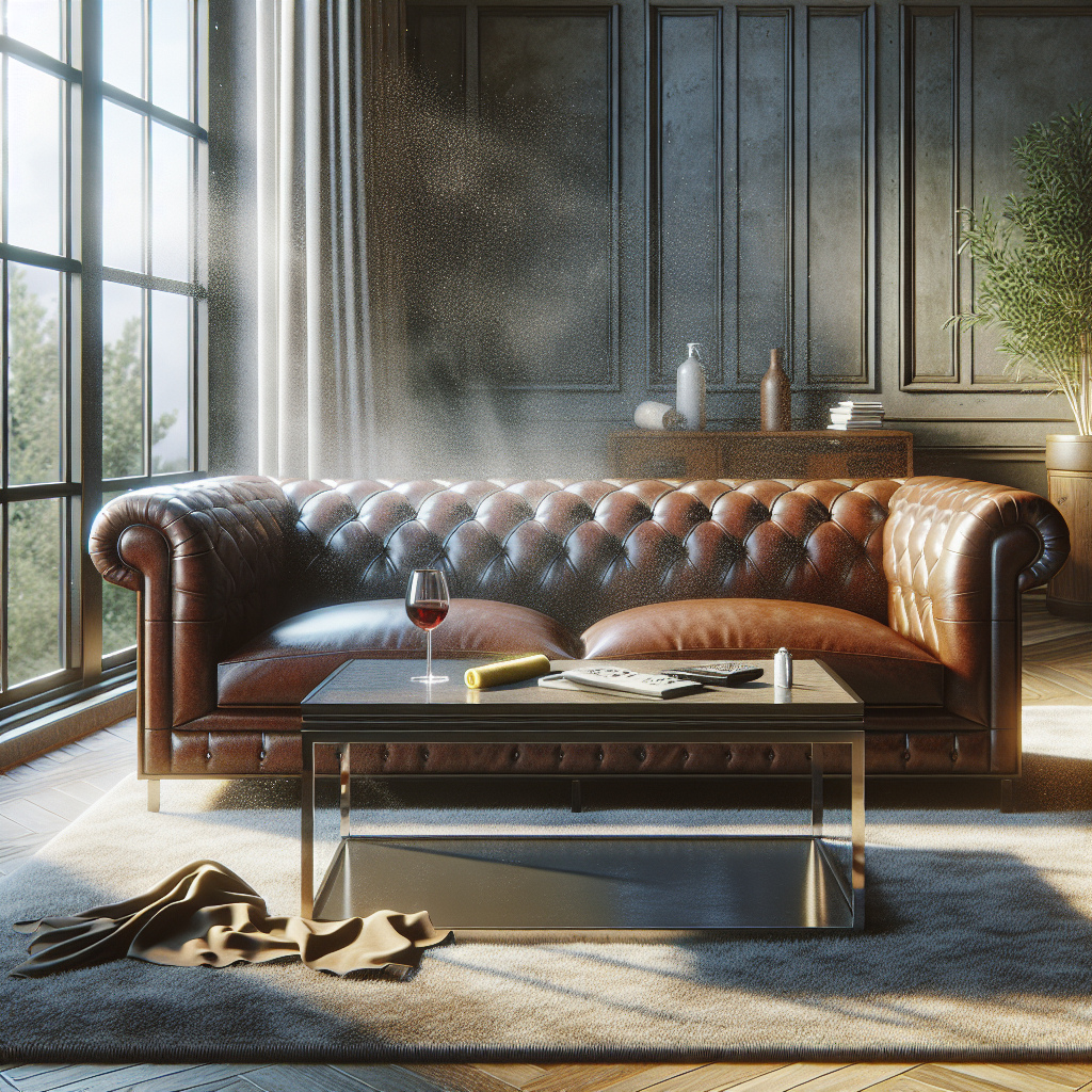 Čištění koženého nábytku: Aktuální ceník a tipy pro