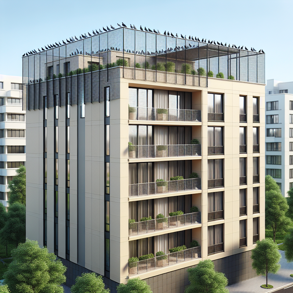 Stop holubům: Klid a čistota střechy bez starostí